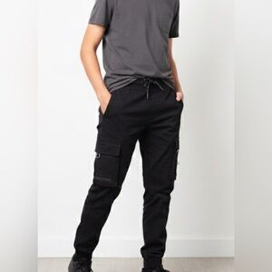 NWT RGSTR Creative Dept size Youth 14/16 active pants with raised cargo pockets